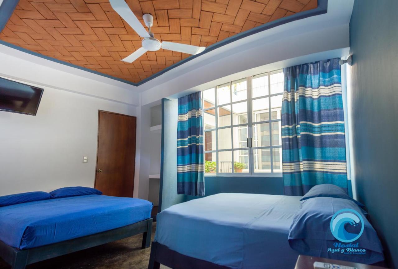 Hostal Azul Y Blanco Santa Cruz Huatulco Eksteriør bilde