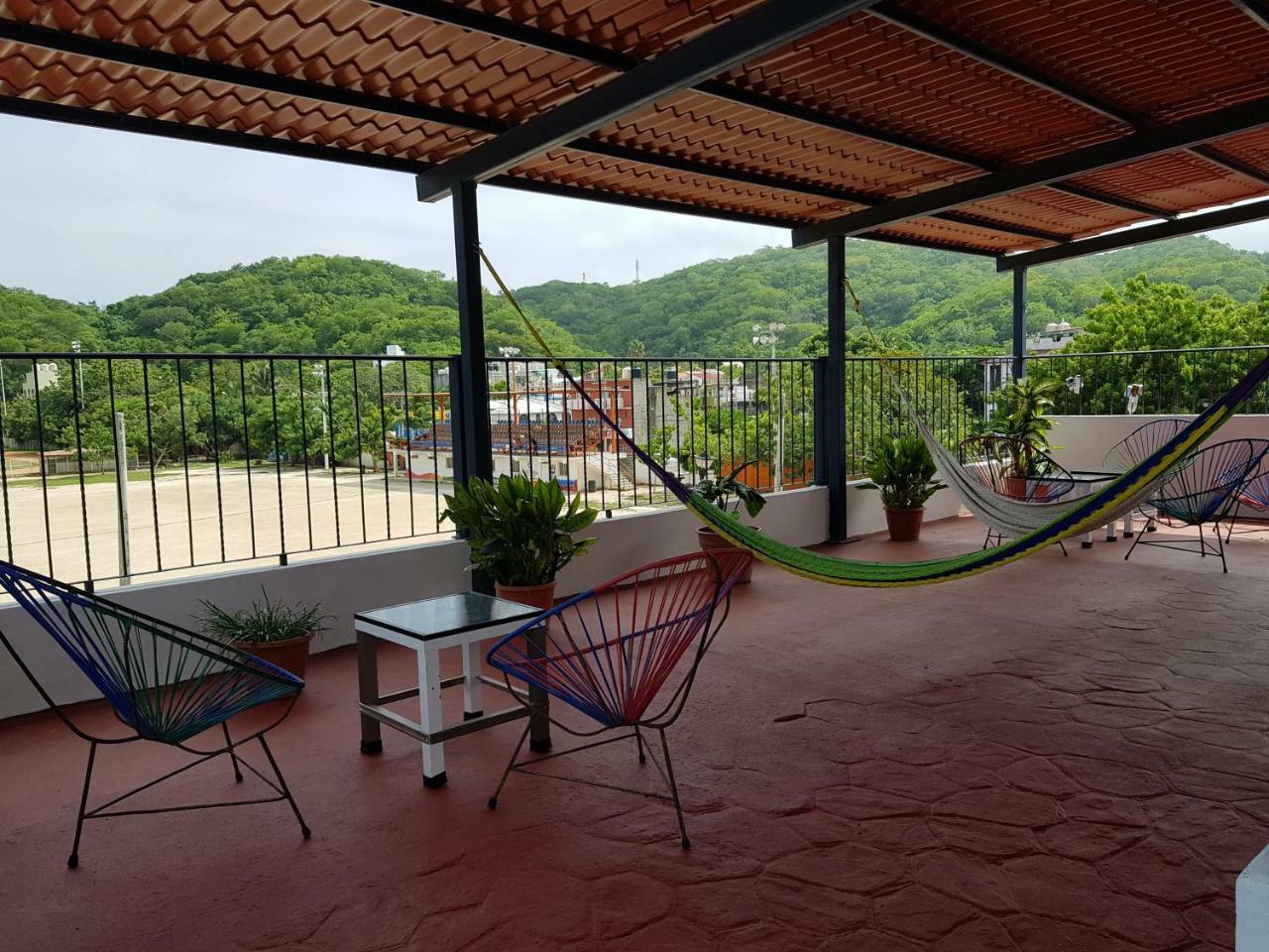 Hostal Azul Y Blanco Santa Cruz Huatulco Eksteriør bilde
